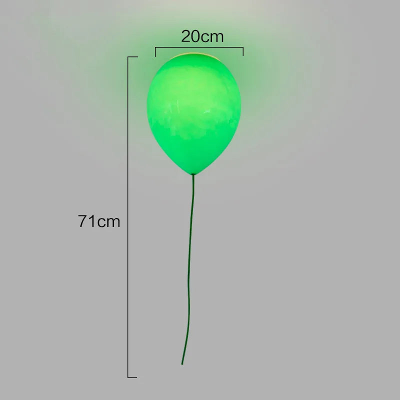 lampe suspension verre blanc jaune vert bleu moderne enfantine brillante nordique chambre enfants