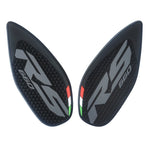 sticker reservoir moto rs660 noir gris vert rouge drapeau italien adhésif sport racing deux