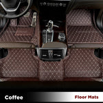 tapis sol coffre cuir mercedes benz ml w164 2008 2011 luxe noir