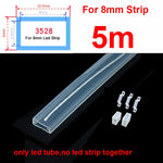 ruban led flexible transparent moderne adhésif 12mm 10m 5m 2m 1m