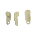 clips rideau plastique blanc moderne accessoire fenêtre 1.3in 0.53in chambre