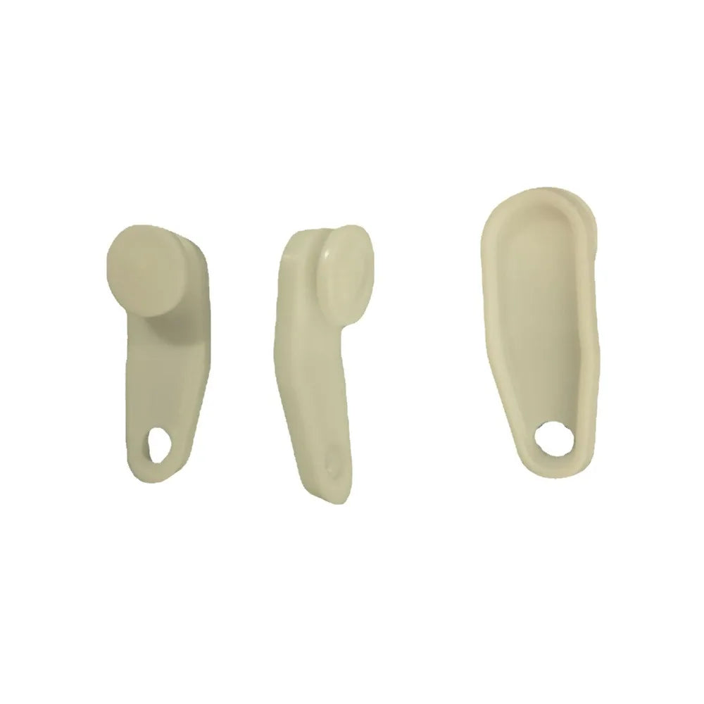 clips rideau plastique blanc moderne accessoire fenêtre 1.3in 0.53in chambre