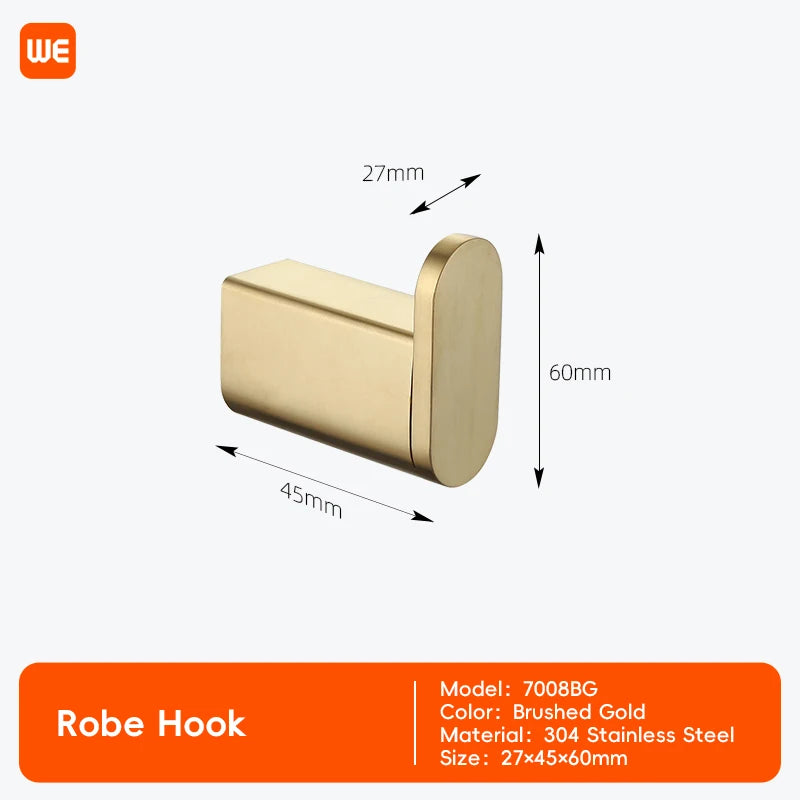 accessoires salle bain moderne porte serviettes doré porte savon porte gobelet porte lotion fixations