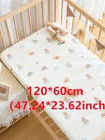 drap housse bébé imprimé animaux gris blanc moderne 90x50 120x60 130x70 polyester coton