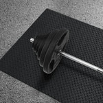 tapis sol noir diamanté industriel imperméable antidérapant garage extérieur bain voiture