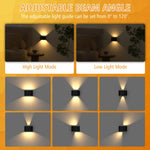 applique murale led rechargeable noir contemporaine capteur infrarouge télécommande chambre coucher étude entrée