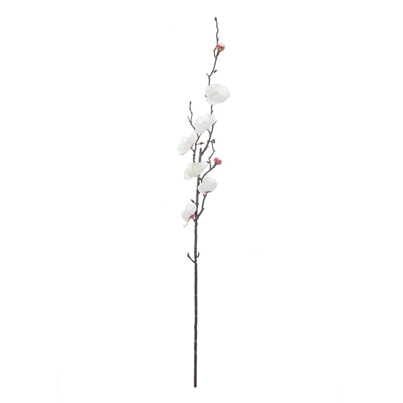 bouquet fleurs artificielles prunier soie maison mariage anniversaire fête baby shower minimalistebranches noires