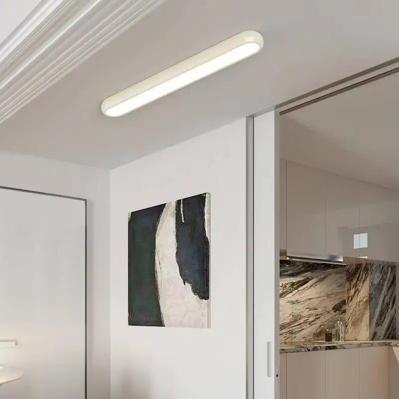 lampe led moderne finition bois blanc noir chambre cuisine salle manger