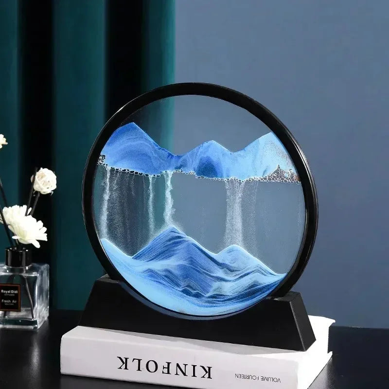 Sculpture d'art de sable 3D de style japonais, idée cadeau de luxe