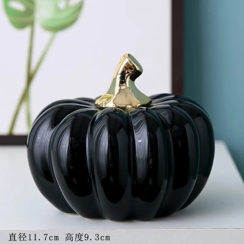 décoration intérieure moderne pot épices céramique orange blanc noir brillant minimaliste maison salon chambre