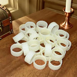 supports bougie anti dérapants adhésifs blancs modernes décoration intérieure cadeaux