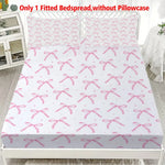 drap housse lit blanc rose imprimé élastique moderne poches profondes coton polyester queen king
