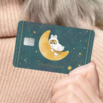 sticker carte crédit dessin animé chats biscuits mofusand waterproo
