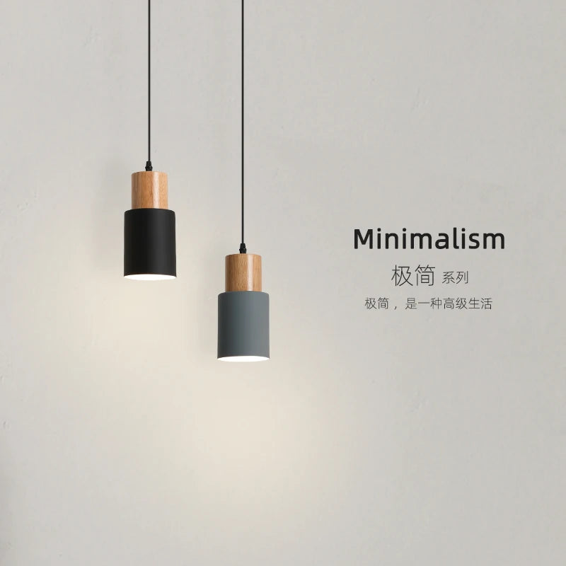 Suspension lumineuse minimaliste câble suspendu gris blanc noir lisse chambre salon étudehôtel