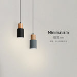 Suspension lumineuse minimaliste câble suspendu gris blanc noir lisse chambre salon étudehôtel