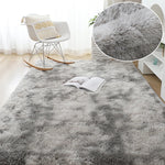 tapis moderne gris doux salon chambre enfant prière solide rectangle wilton ultrafraisponge cushion anti