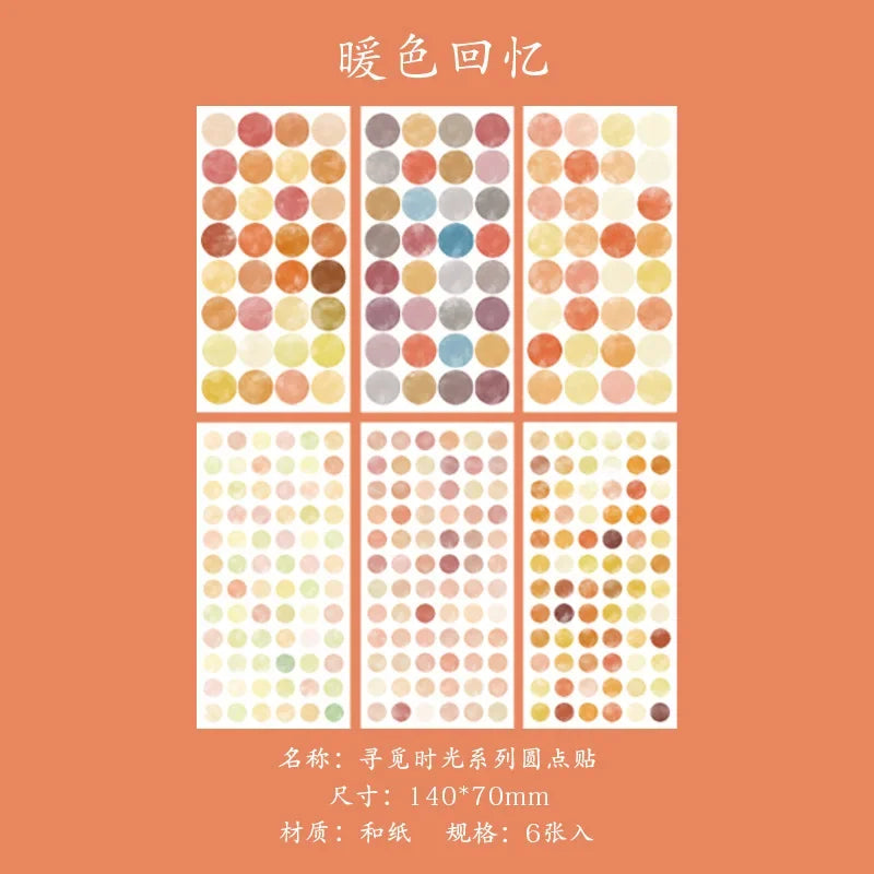autocollants pastel couleur rose violet bleu vert orange calendrier notes délicats scrapbooking diy pièces