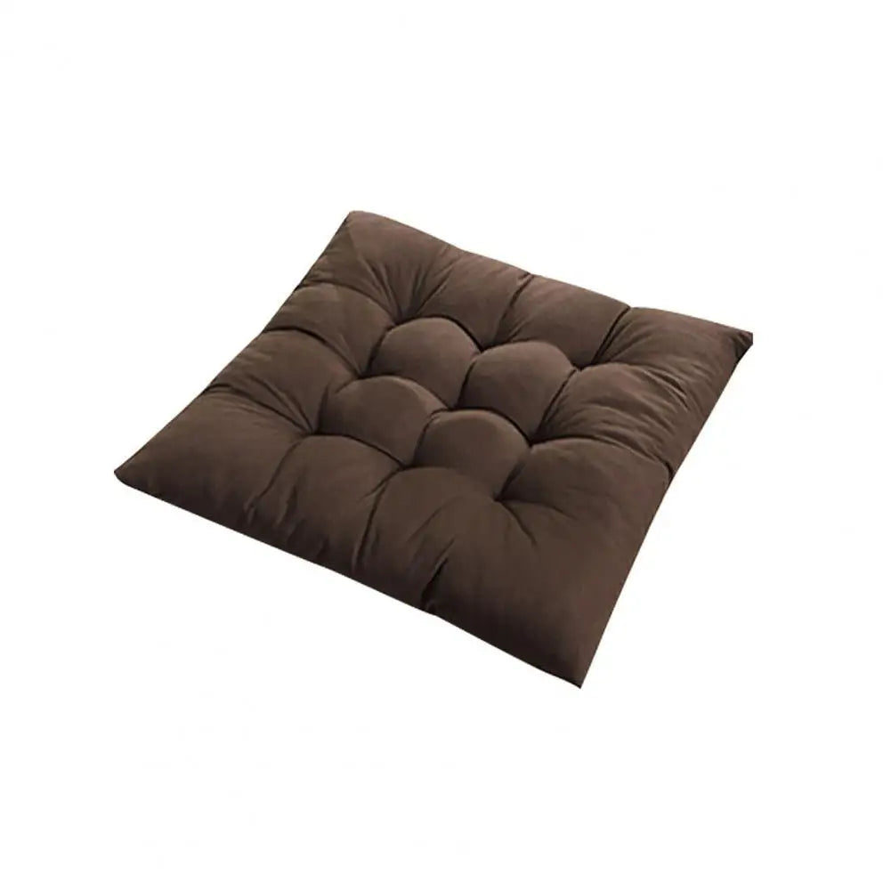 coussin siège carré antidérapant amovible lavable polyester coton quadrillé moderne fruit green