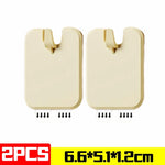 clips fixation cadres blanc beige modernes adhésifs solides étanches multiples utilisation