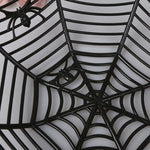 panier décoratif halloween toile d'araignée orange vert noir violet respectueux environnement multiple utilisations