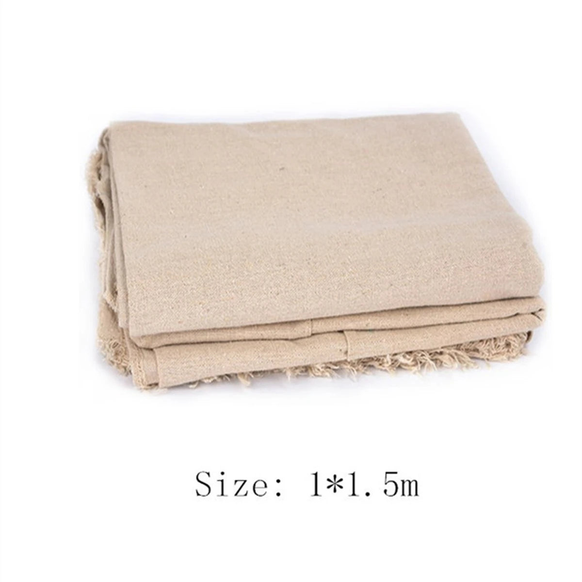 toile lin beige clair texture naturelle rustique poterie céramique artisanat tapis travail