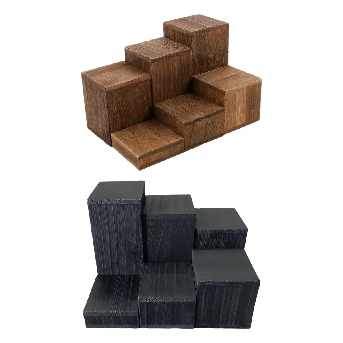 présentoirs bois multifonctionnels supports rack décoratifs miniatures cosmétiques organisateur salon