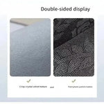 tapis demi cercle motif floral fruits beige vert bleu marine classique antidérapant résistant