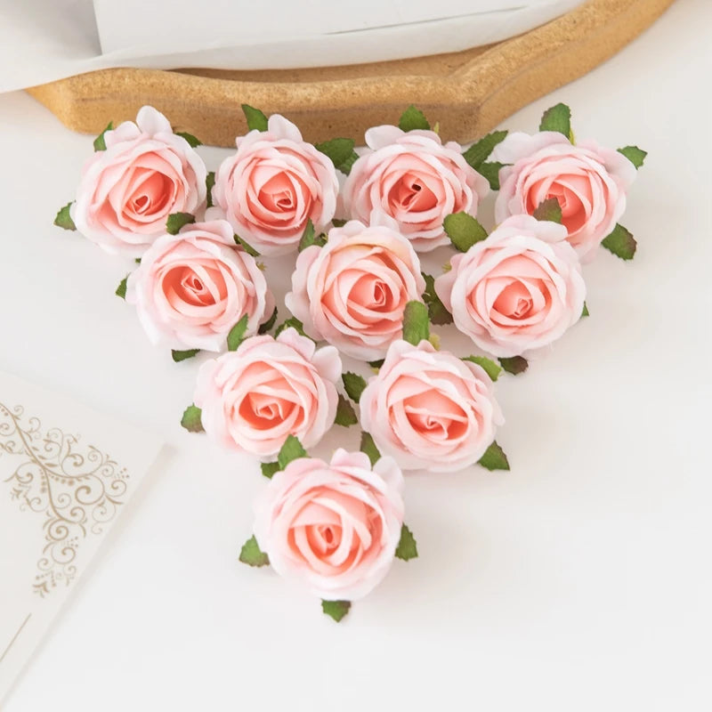 décoration intérieure roses artificielles multicolores classiques mariage anniversaire baby shower