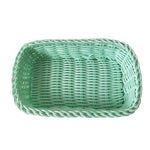 paniers tressés rose vert violet modernes décoration maison respectueux environnement stockage