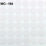 autocollants marron doré vis décoration tiroir meuble bois texture points circulaires résistants eau 96pcs