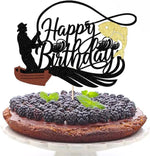 décoration gâteau pêche poissons bateau happy birthday anniversaire enfant festif carton motifs marins festive