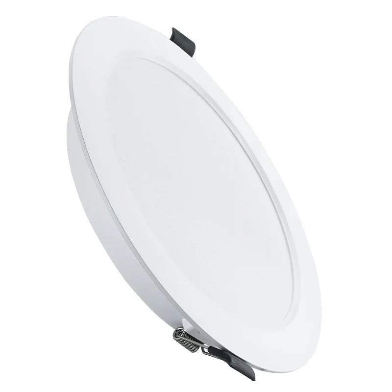 Spot LED moderne 12W 24W 5W blanc 3000K 4000K 6000K clips opacité plastique