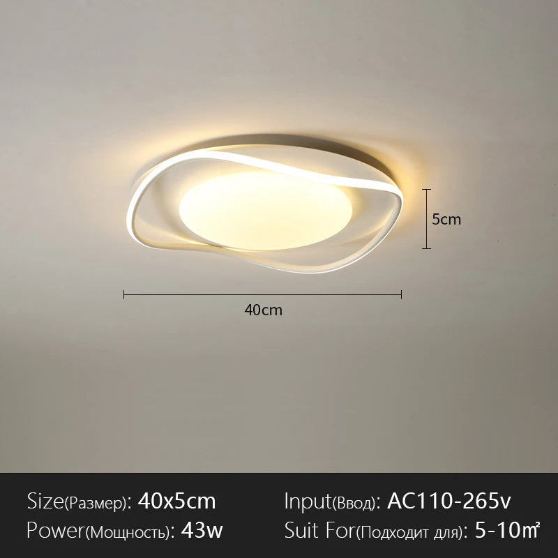 lampe led contemporaine moderne éclairage intérieur blanc opacité chambre salon
