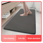 tapis bain anti dérapant gris bleu marine moderne 50cm 120cm 60cm 160cm 200cm
