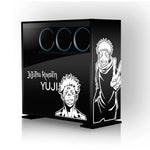 autocollants graphiques anime gojo yuji blanc noir décoration boîte rangement modernes stickers opaques