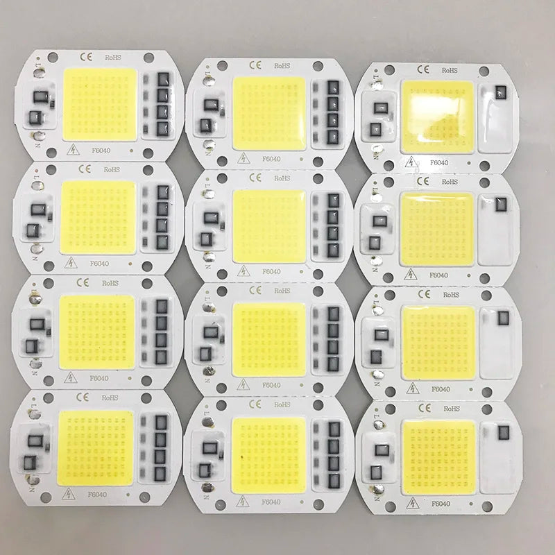 Module LED 20W 30W 50W blanc moderne points connecteur câble interrupteurextérieur jardin