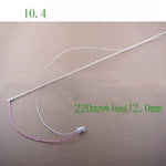 câble led blanc rose moderne connecteur 220mm transparent opaque