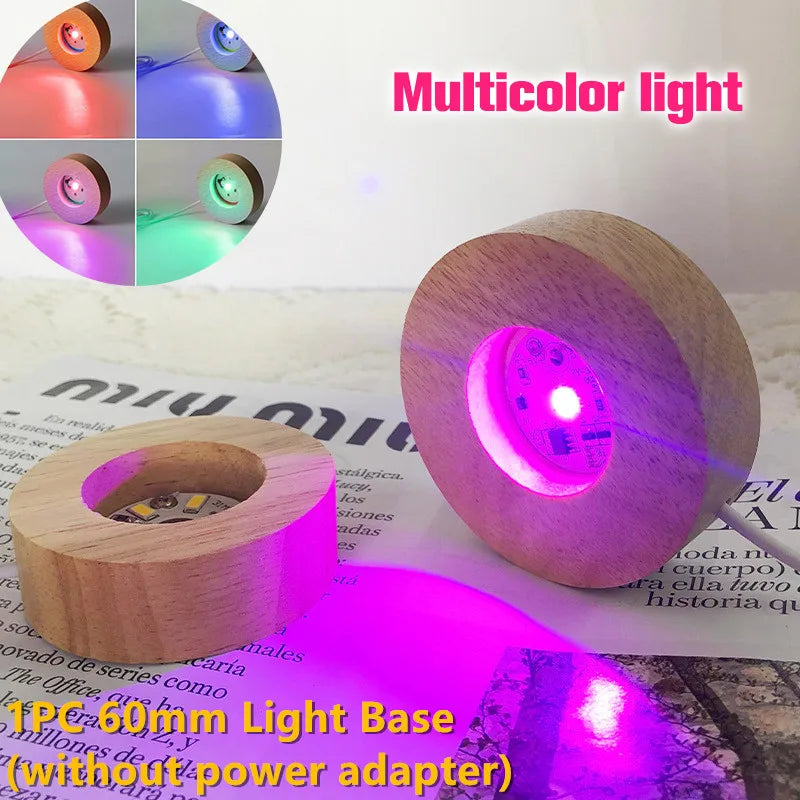 lampe led moderne bois naturel blanc texture bois câble usb commande led minimaliste