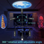 projecteur étoiles usb led lampe veilleuse nuit moderne ambiance halloween noël vacances chambreextérieur