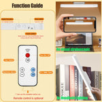 lampe led moderne rechargeable usb blanc opacité adhésive interrupteur tactile 30cm
