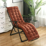 coussin chaise longue jardin extérieur jardin terrasse mousse mémoire forme ruban fixation motif géométrique