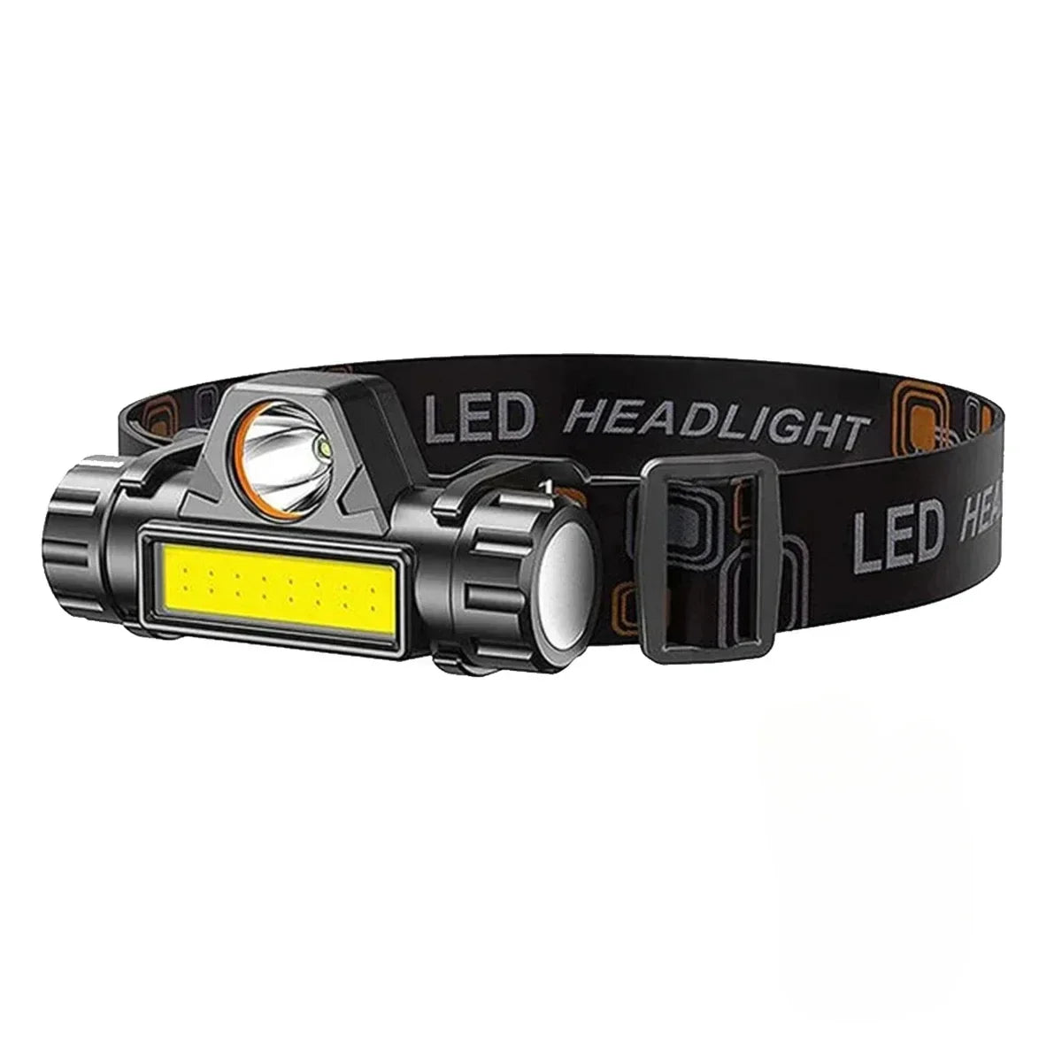 lampe frontale rechargeable led sensoriel camping pêche travail recherche lumière frontale multifonctionnelle