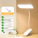 lampe moderne rechargeable led blanc clipser étudiant chambre dormir étude USB