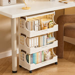 meuble rangement modulable boites bacs beige perforations moderne roulettes articles