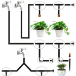 connecteurs irrigation tuyaux noir rainurés séparateurs d'eau jardin utilitaires 6mm 5.3mm 25mm