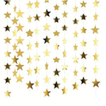 guirlandes étoiles scintillantes or noires fête anniversaire mariage décoration stars brillantes fourraine