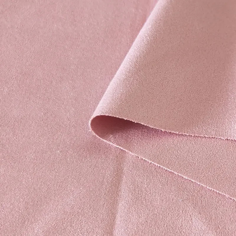 tissu suède double face polyester housse canapé sac couture diy grande largeur uni