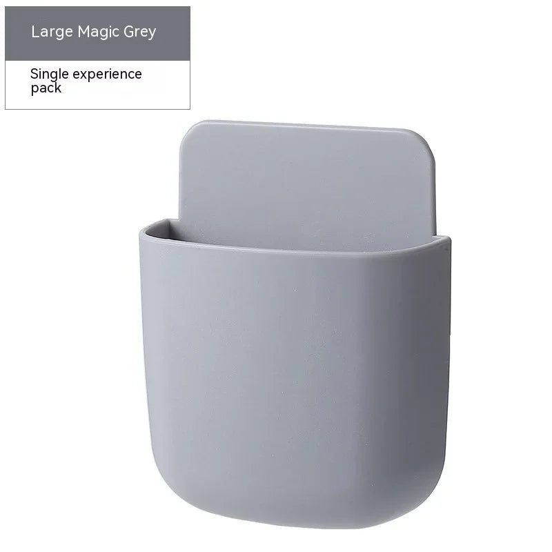 porte objets adhésifs modernes télécommande smartphone stylos gris rouge bleu rose
