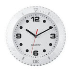 horloge murale moderne abstraite verte numéros blancs salon aiguille fixée