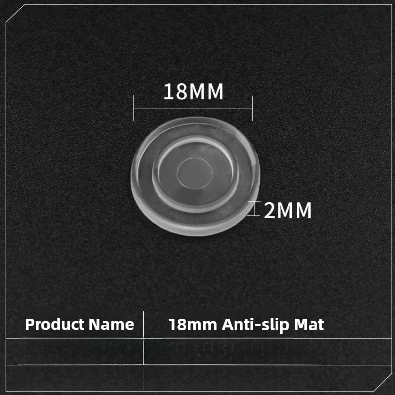 tapis anti dérapant adhésif transparent pratique rond meubles 18mm 23mm 10pcs 20pcs 30pcs 40pcs